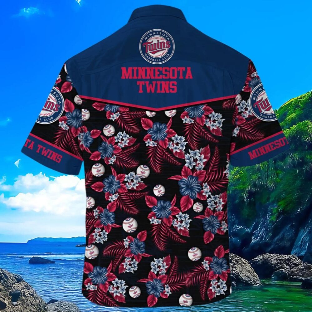 Minnesota Twins MLB Aloha Shirt Gift For Fans 2025 Hawaiian Shirt MLB Aloha Shirt Gift For Fans 3