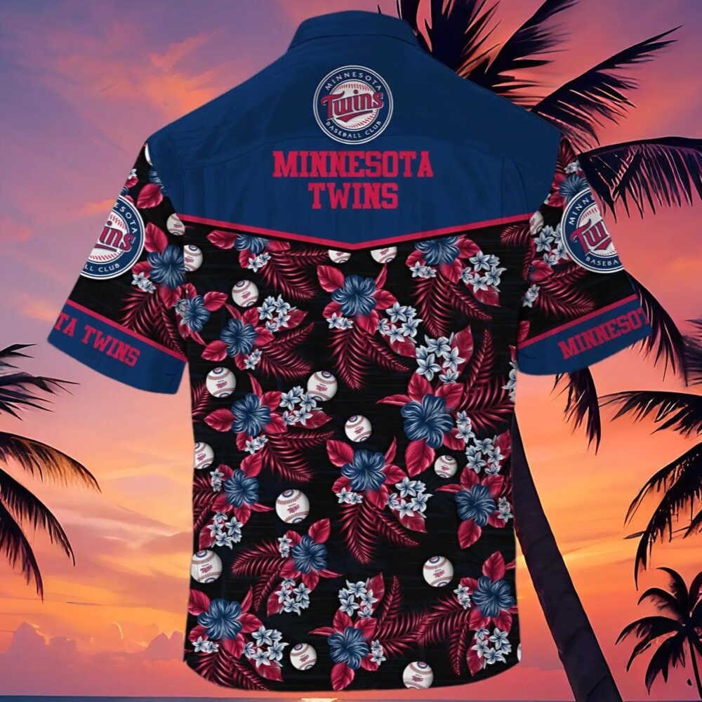 Minnesota Twins MLB Aloha Shirt Gift For Fans 2025 Hawaiian Shirt MLB Aloha Shirt Gift For Fans 4