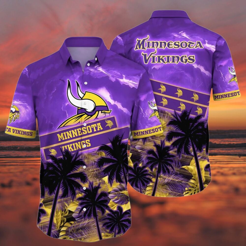 Minnesota Vikings Hawaiian Shirts Hikingtime Aloha Shirt NFL Gifts For Fans 3