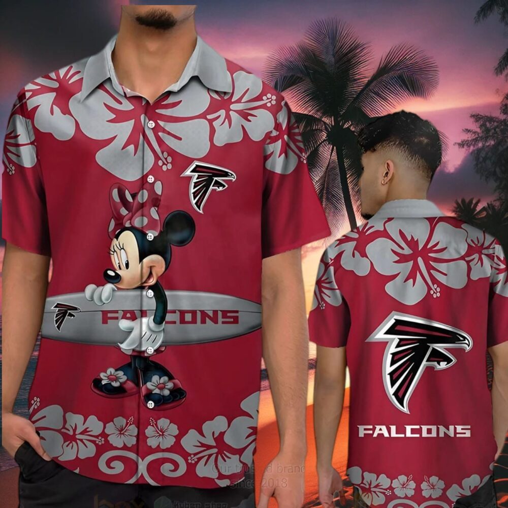 Minnie Mouse Atlanta Falcons Hawaiian Shirt NFL Gifts For Fans 2