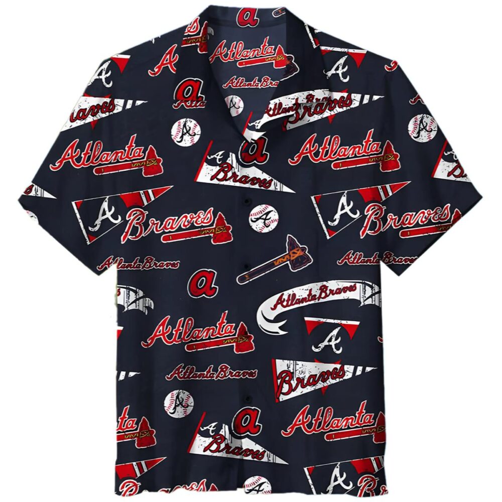 Mlb Atlanta Braves Hawaiian Shirt MLB Aloha Shirt Gift For Fans 1