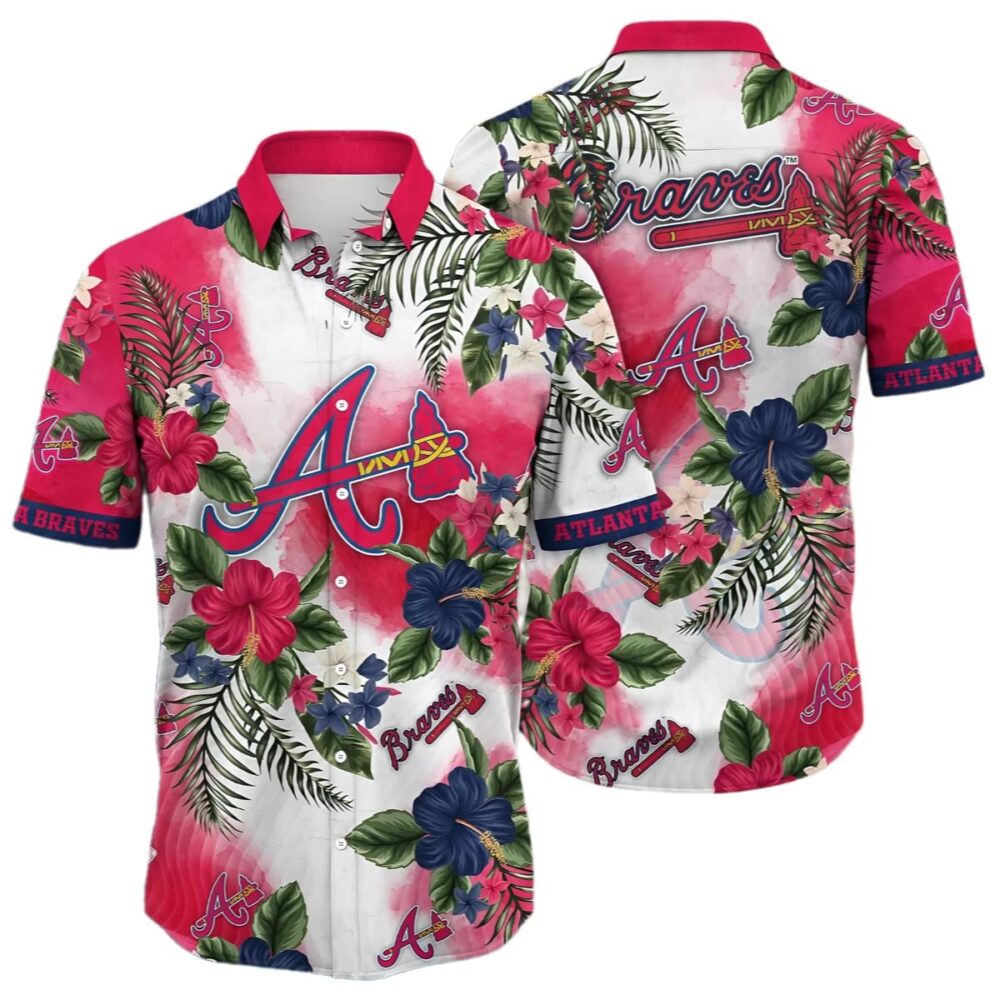 Mlb Atlanta Braves Hawaiian Shirt Parasolstime MLB Aloha Shirt Gift For Fans 1