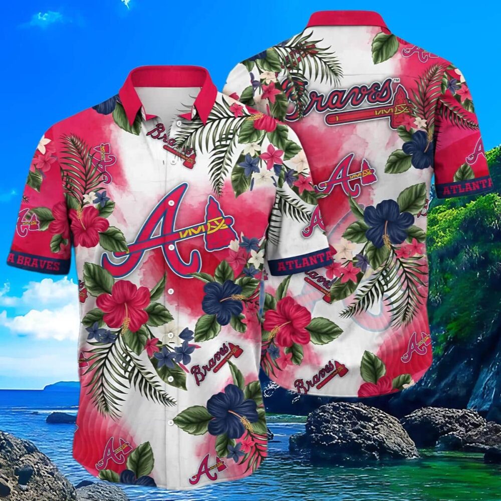 Mlb Atlanta Braves Hawaiian Shirt Parasolstime MLB Aloha Shirt Gift For Fans 3