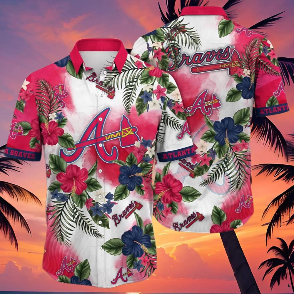 Mlb Atlanta Braves Hawaiian Shirt Parasolstime MLB Aloha Shirt Gift For Fans 4