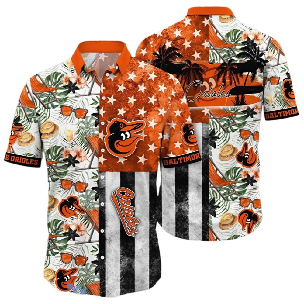 Mlb Baltimore Orioles Aloha Shirt MLB Aloha Shirt Gift For Fans 1