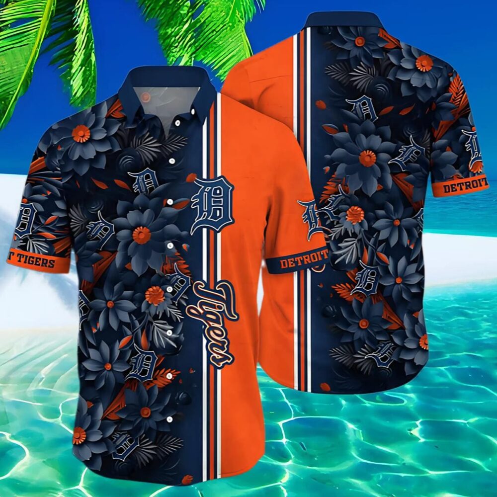 Mlb Detroit Tigers Hawaiian Shirt Custom Beer Gardens MLB Aloha Shirt Gift For Fans 2