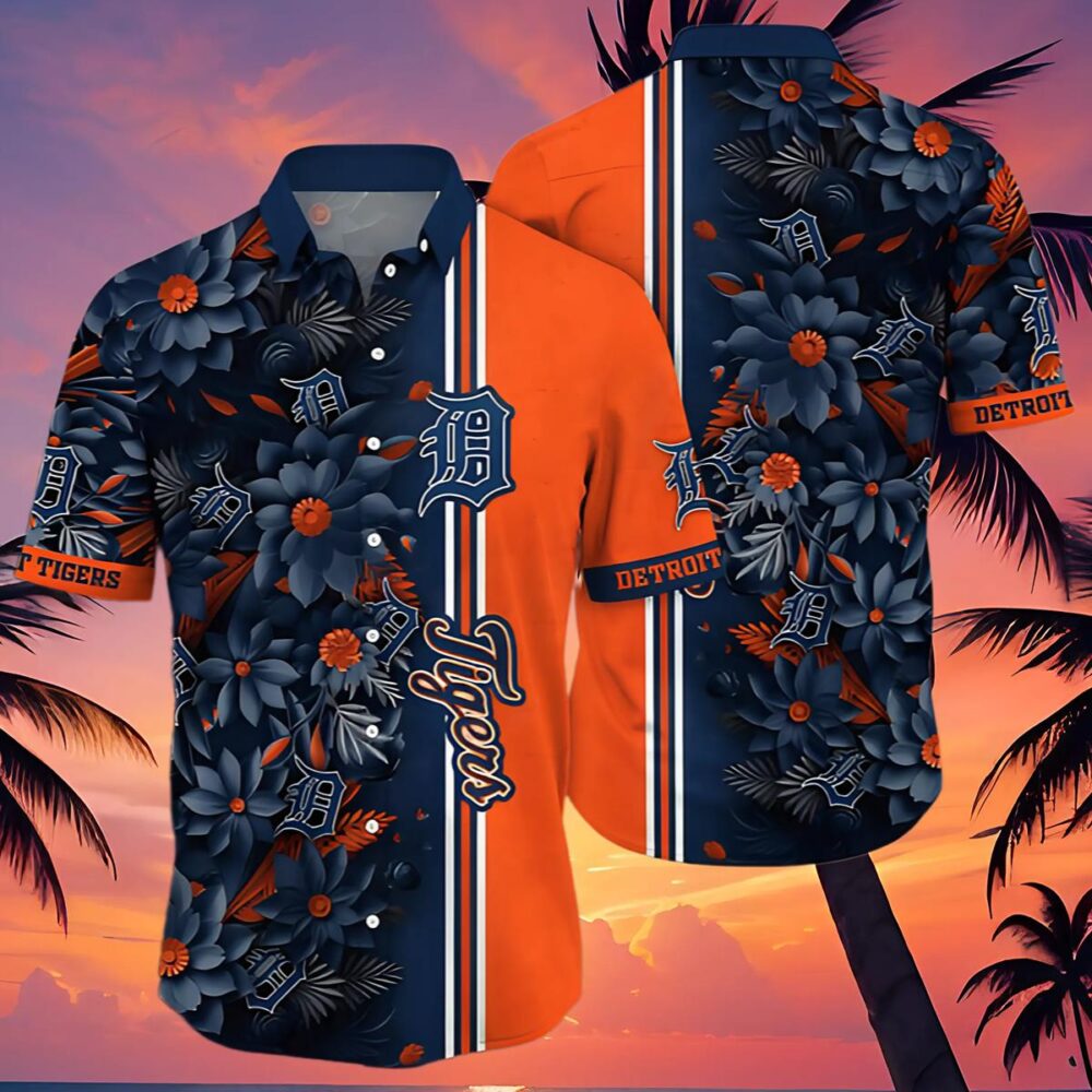 Mlb Detroit Tigers Hawaiian Shirt Custom Beer Gardens MLB Aloha Shirt Gift For Fans 4