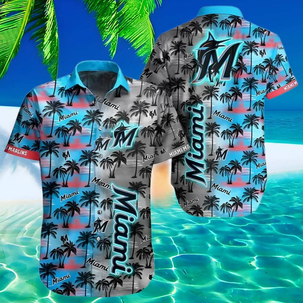 Mlb Miami Marlins Hawaiian Shirt Aloha Island MLB Aloha Shirt Gift For Fans 1