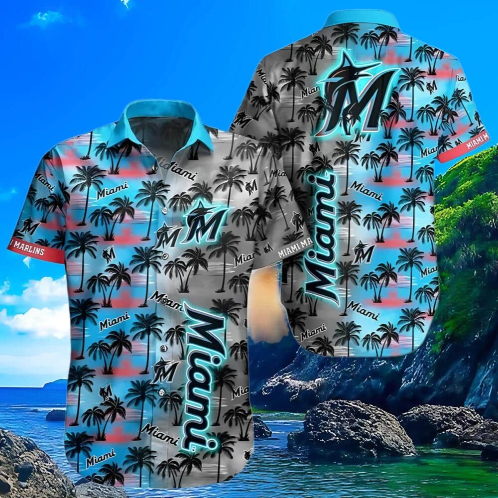 Mlb Miami Marlins Hawaiian Shirt Aloha Island MLB Aloha Shirt Gift For Fans 2