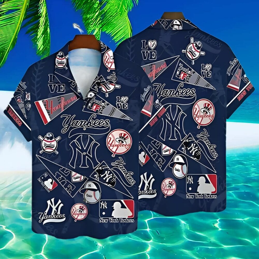 Mlb New York Yankees Hawaiian Shirt MLB Aloha Shirt Gift For Fans 2