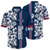 New England Patriots Hawaiian Shirt Floral Pattern NFL Gifts For Fans 1