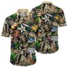 New Orleans Saints Hawaiian Shirt Design Island Tiki NFL Gifts For Fans 1