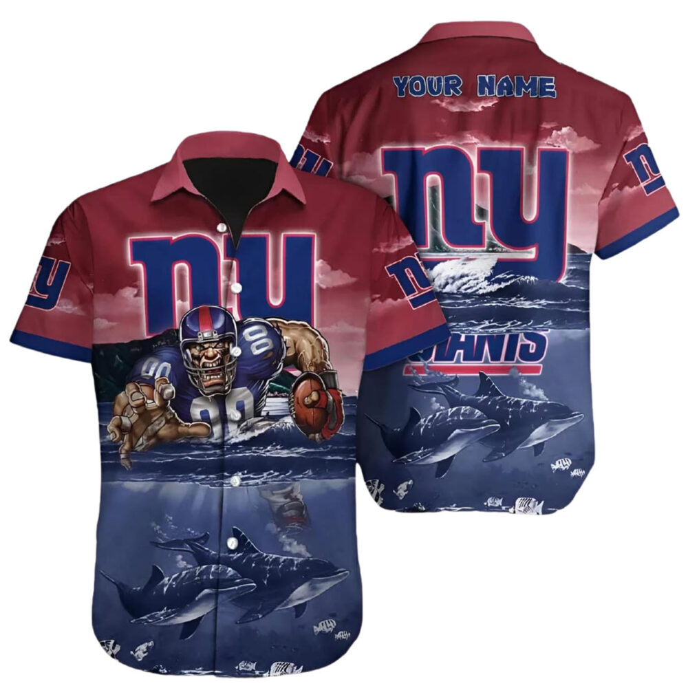 Ny Giants Hawaiian Shirt Personalized NFL Gifts For Fans 1