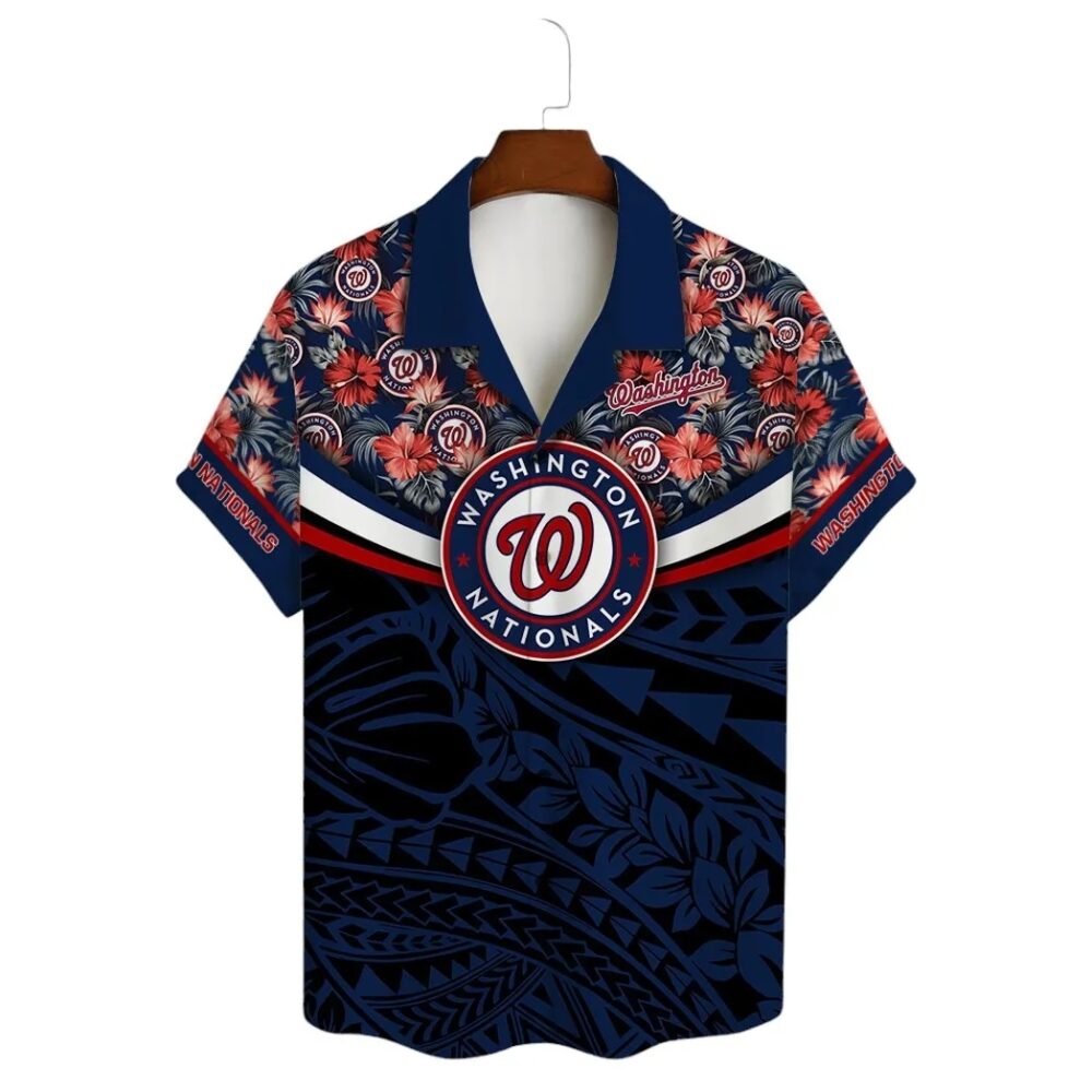 Personalized Washington Nationals Oceanic Dream Hawaiian Shirt MLB Aloha Shirt Gift For Fans 2