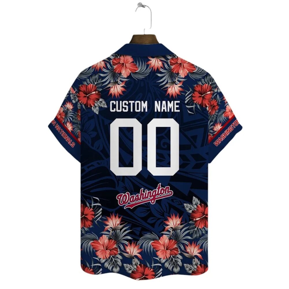 Personalized Washington Nationals Oceanic Dream Hawaiian Shirt MLB Aloha Shirt Gift For Fans 3