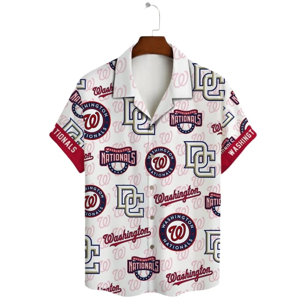 Personalized Washington Nationals Tropic Heat Hawaiian Shirt MLB Aloha Shirt Gift For Fans 2