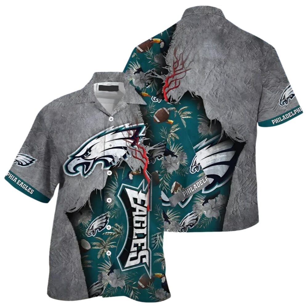 Philadelphia Eagles Hawaiian Shirt Nfl NFL Gifts For Fans 1