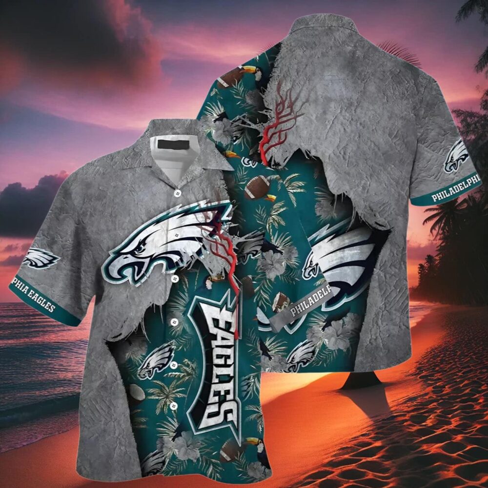 Philadelphia Eagles Hawaiian Shirt Nfl NFL Gifts For Fans 2