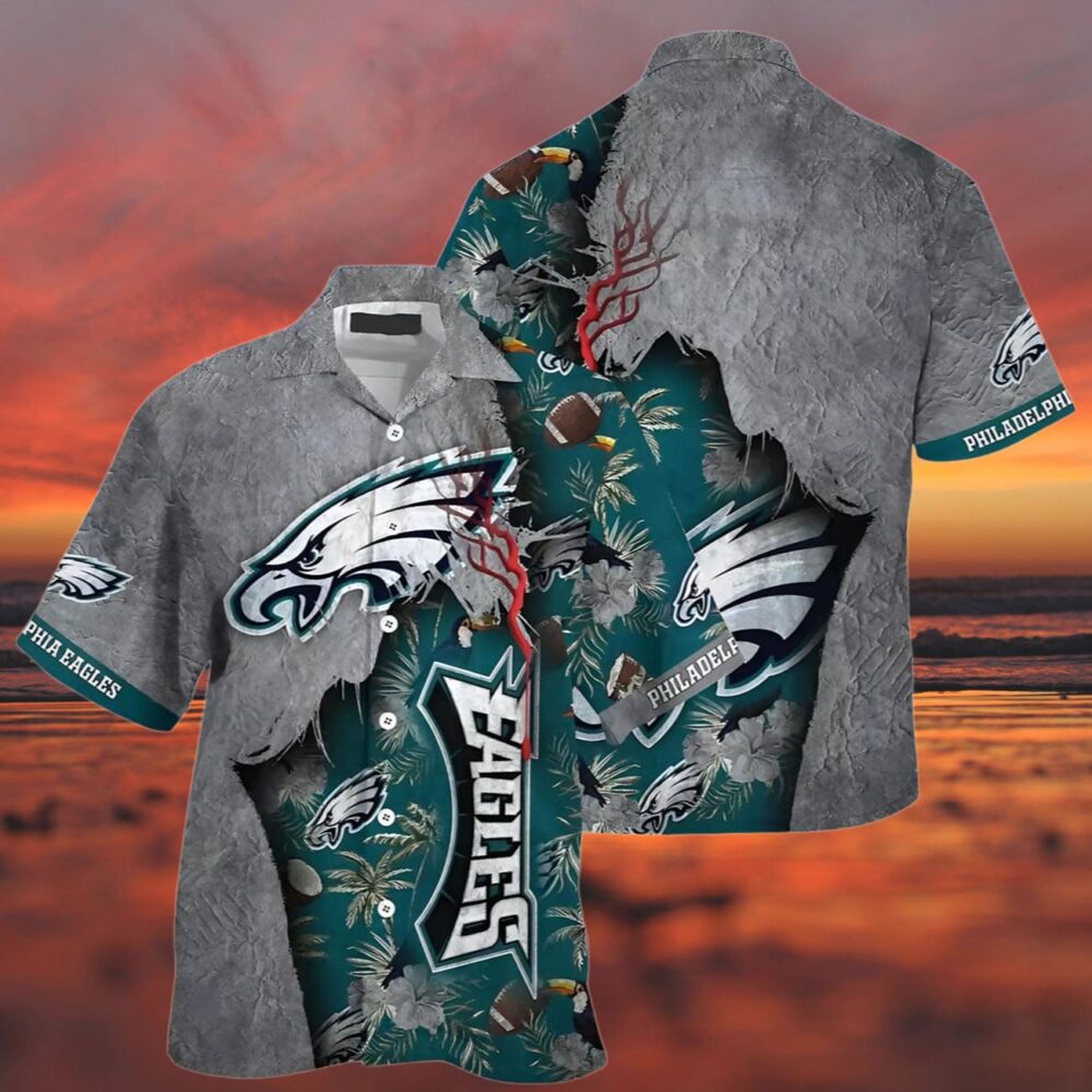 Philadelphia Eagles Hawaiian Shirt Nfl NFL Gifts For Fans 3