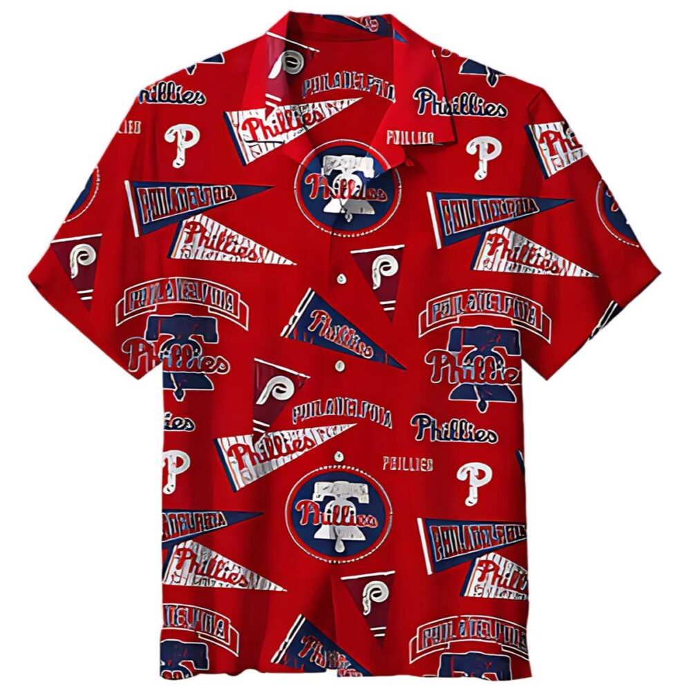 Philadelphia Phillies Hawaiian Shirt Aloha Vibes For A Cute Summer Look MLB Aloha Shirt Gift For Fans 1