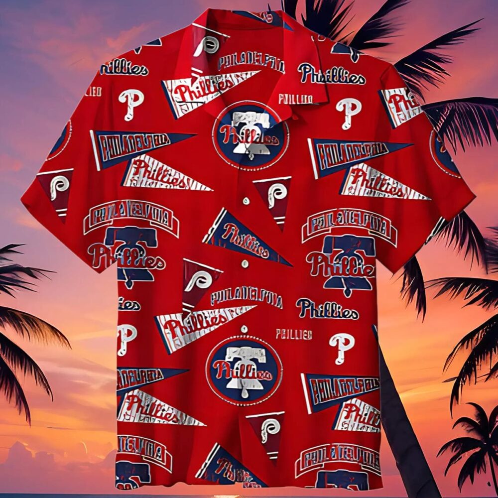 Philadelphia Phillies Hawaiian Shirt Aloha Vibes For A Cute Summer Look MLB Aloha Shirt Gift For Fans 4