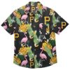 Pirates Hawaiian Shirt Flamingo Banana Leaf Pittsburgh Pirates Gift MLB Aloha Shirt Gift For Fans 1