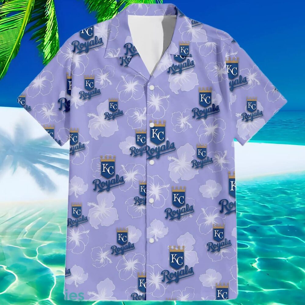 Purple Kansas City Royals Hawaiian Shirt MLB Aloha Shirt Gift For Fans 2