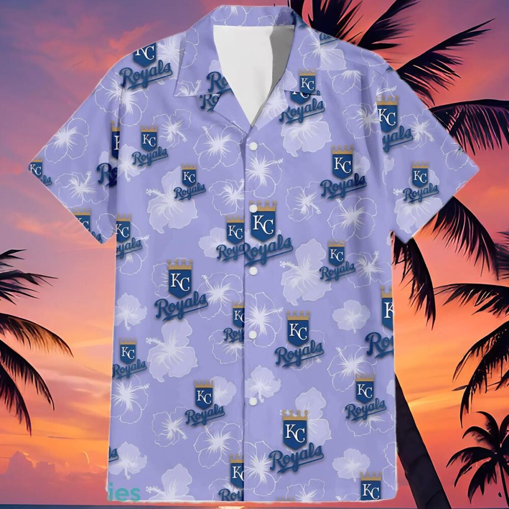 Purple Kansas City Royals Hawaiian Shirt MLB Aloha Shirt Gift For Fans 4