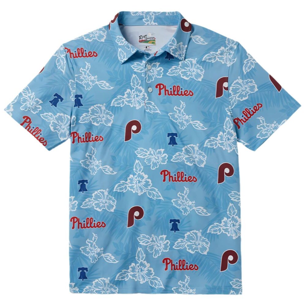 Reyn Spooner Philadelphia Phillies Pua Performance Hawaiian Shirt MLB Aloha Shirt Gift For Fans 1