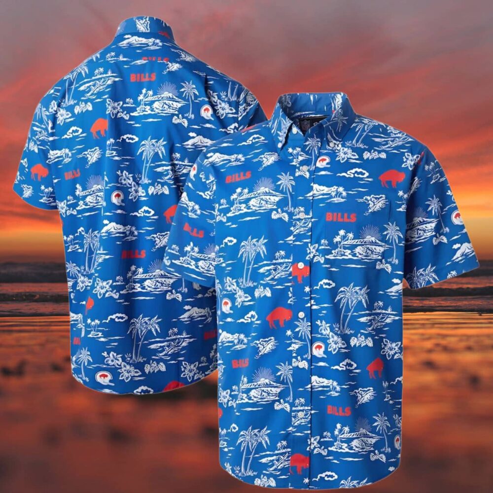 Reyn Spooner Royal Mens Buffalo Bills Hawaiian Shirt NFL Gifts For Fans 3