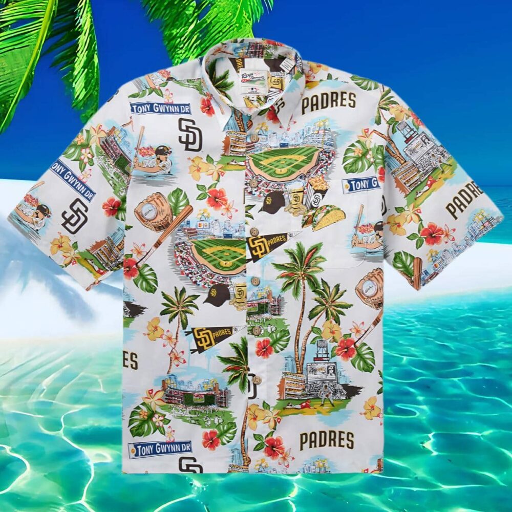 Reynspooner San Diego Padres Hawaiian Shirt MLB Aloha Shirt Gift For Fans 2