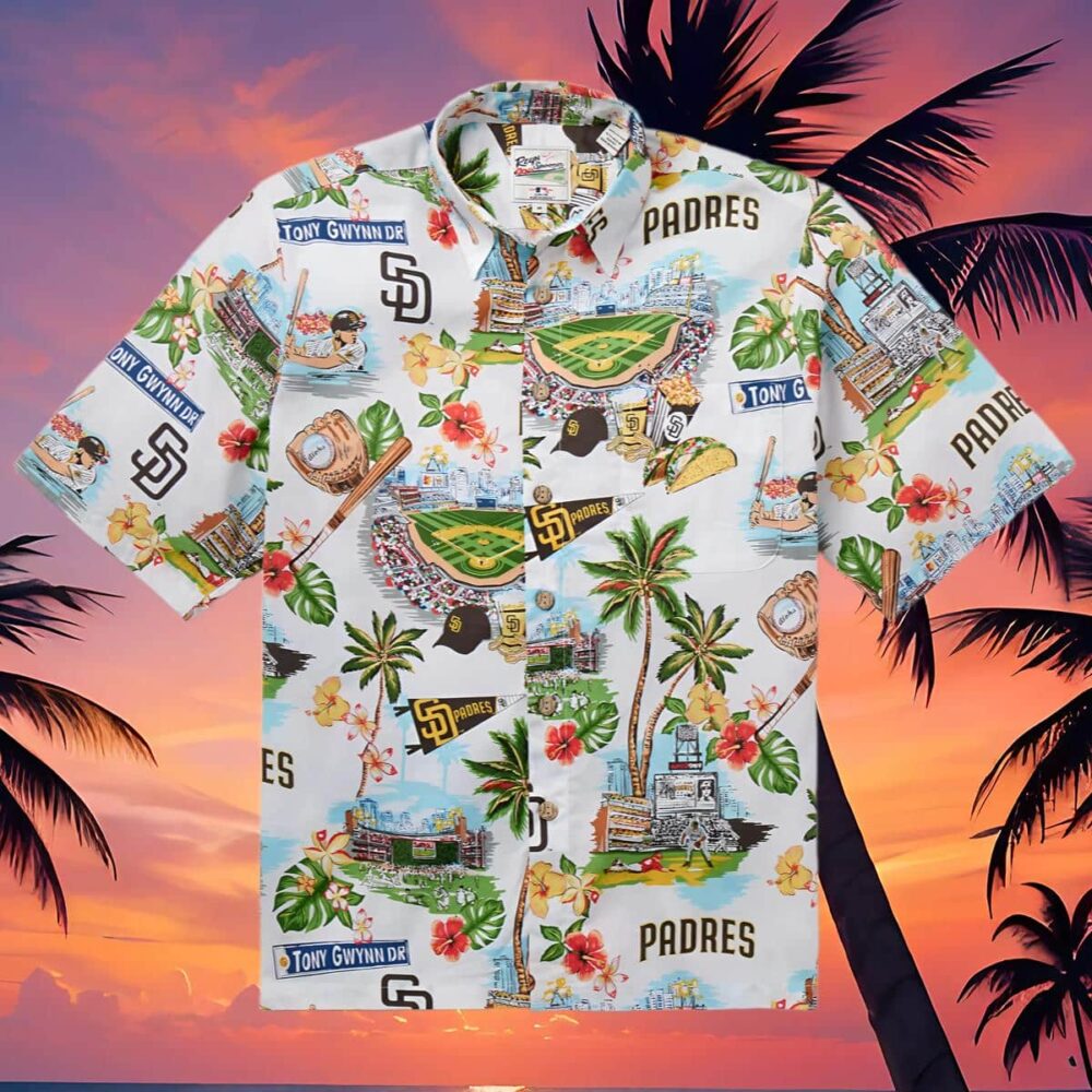 Reynspooner San Diego Padres Hawaiian Shirt MLB Aloha Shirt Gift For Fans 4