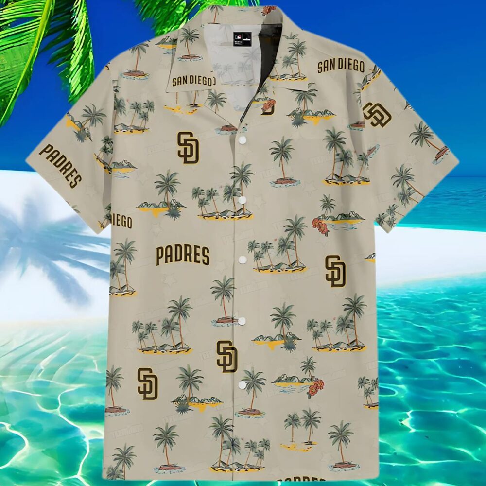 San Diego Padres Coastal Odyssey Hawaiian Shirt MLB Aloha Shirt Gift For Fans 2