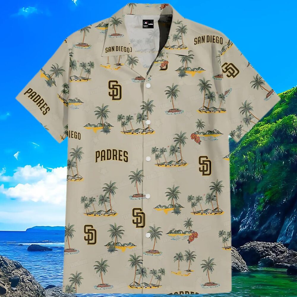 San Diego Padres Coastal Odyssey Hawaiian Shirt MLB Aloha Shirt Gift For Fans 3