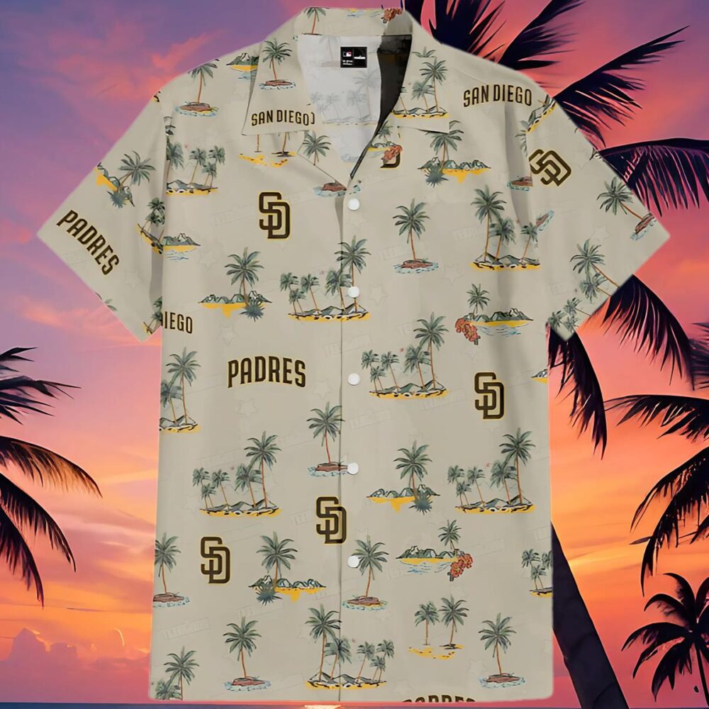 San Diego Padres Coastal Odyssey Hawaiian Shirt MLB Aloha Shirt Gift For Fans 4