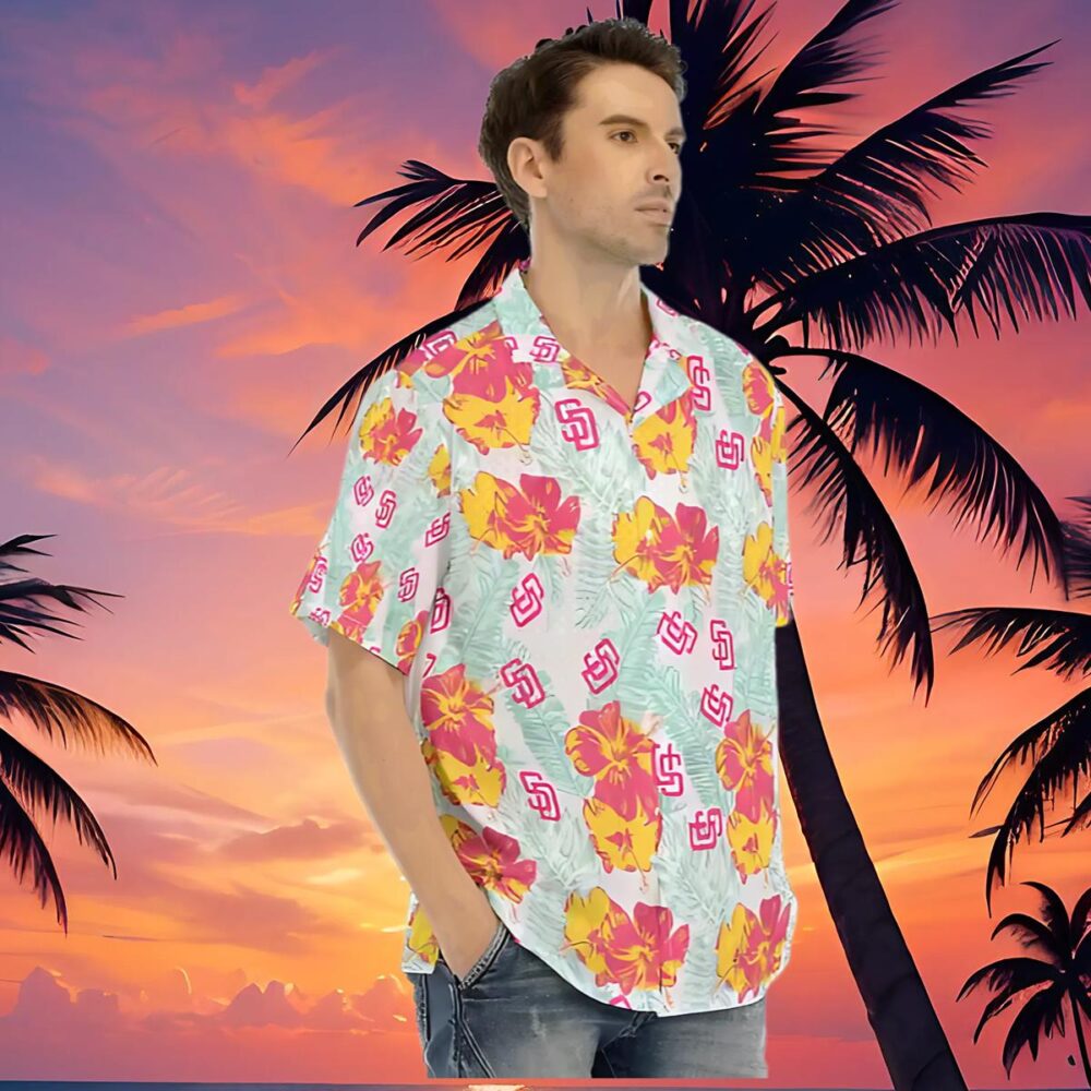 San Diego Padres Hawaiian Shirt Giveaway MLB Aloha Shirt Gift For Fans 2025 MLB Aloha Shirt Gift For Fans 4