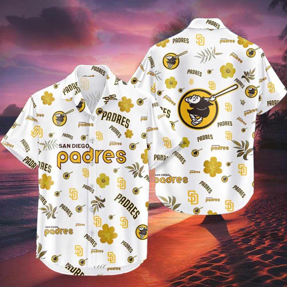 San Diego Padres Hawaiian Shirt Tropical Beach MLB Gifts For Fans