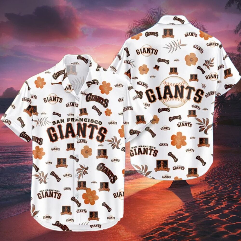 San Francisco Giants Hawaiian Shirt Tropical Beach MLB Gifts For Fans