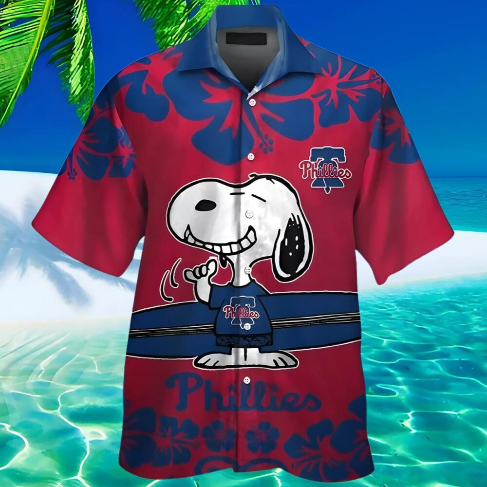 Snoopy Philadelphia Phillies Summer Hawaiian Shirt MLB Aloha Shirt Gift For Fans 2