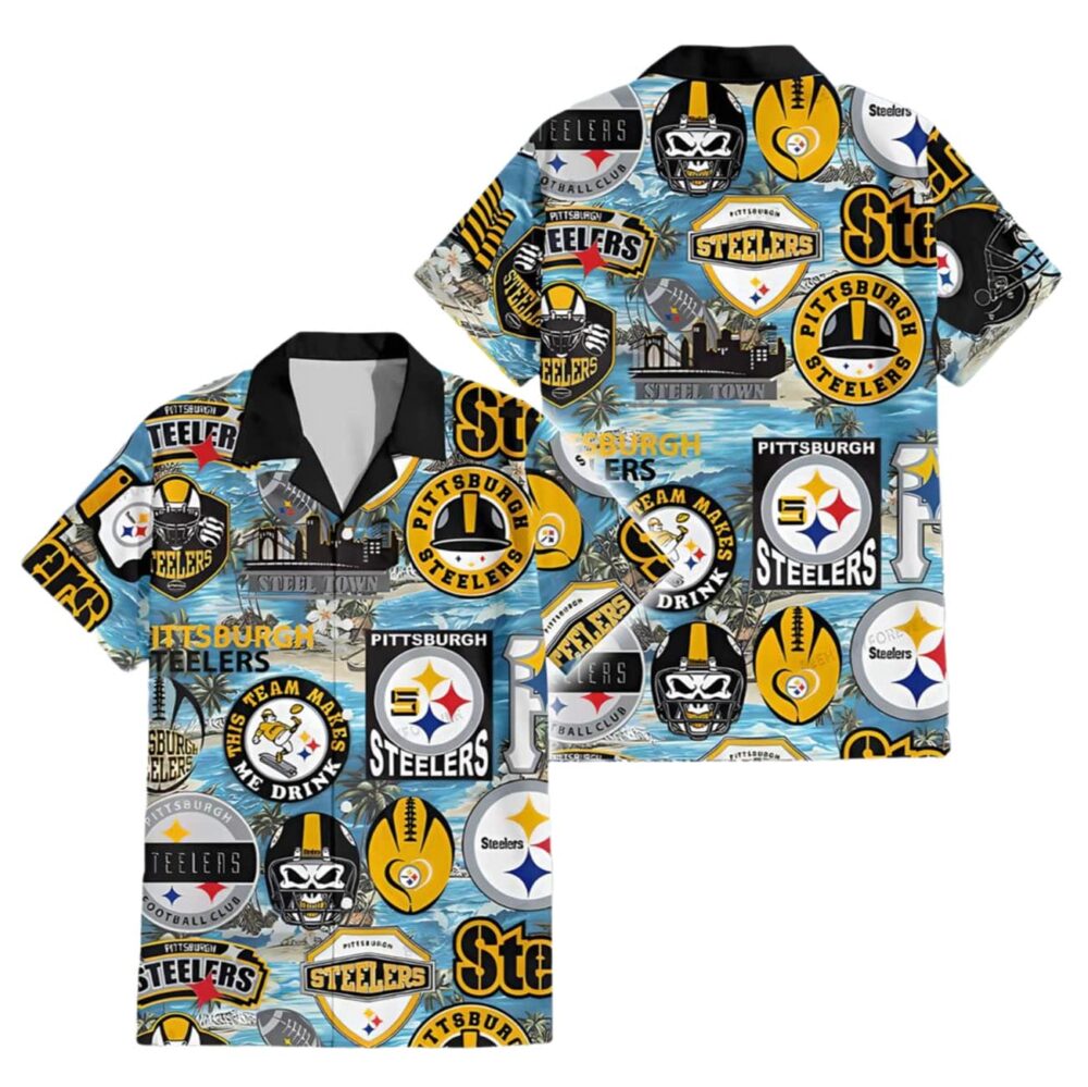 Steelers Hawaiian Shirt Giveaway 2025 NFL Gifts For Fans 1