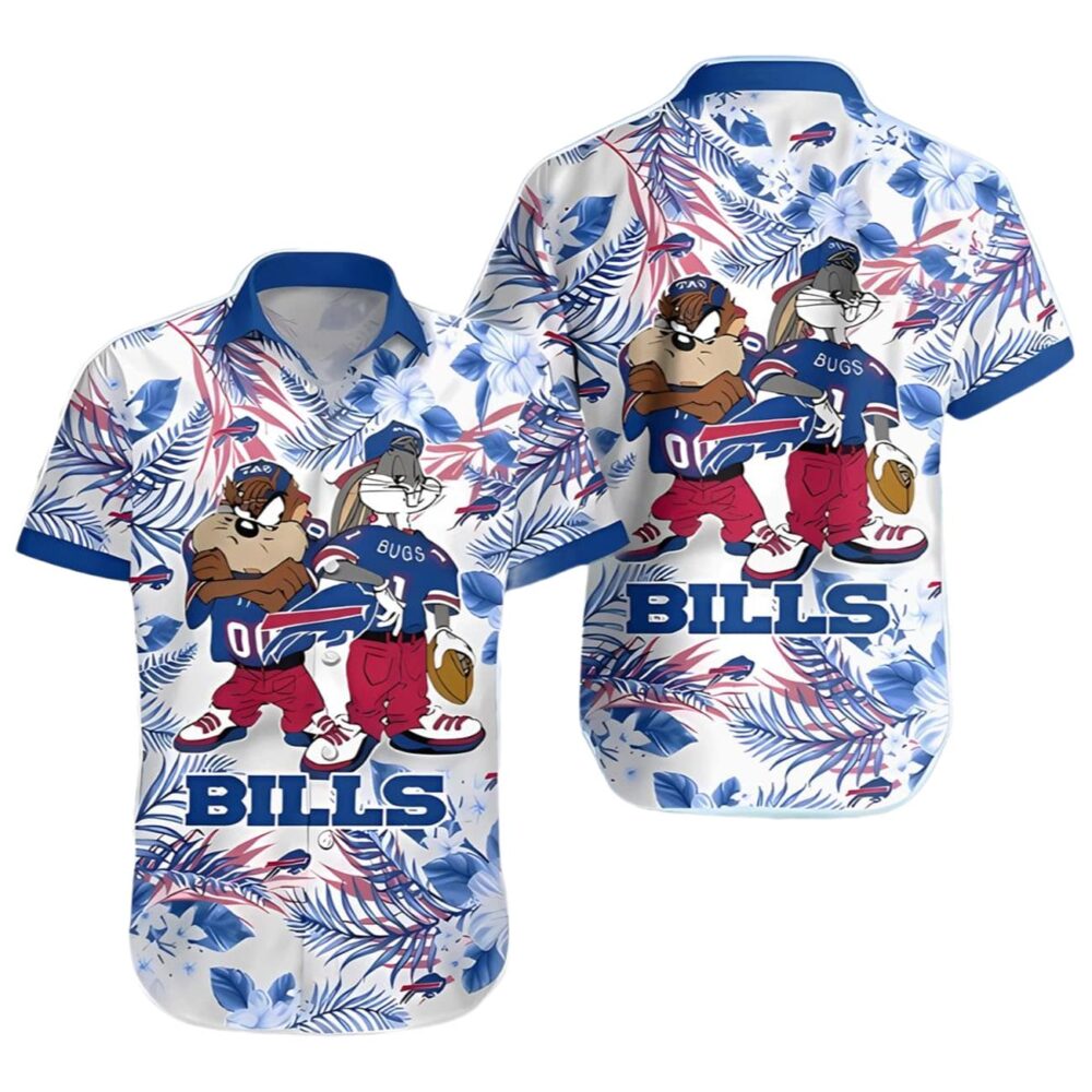 Taz And Bugs Buffalo Bills Hawaiian Shirt NFL Gifts For Fans 1