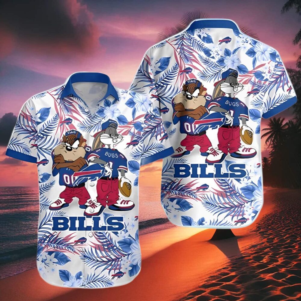 Taz And Bugs Buffalo Bills Hawaiian Shirt NFL Gifts For Fans 2