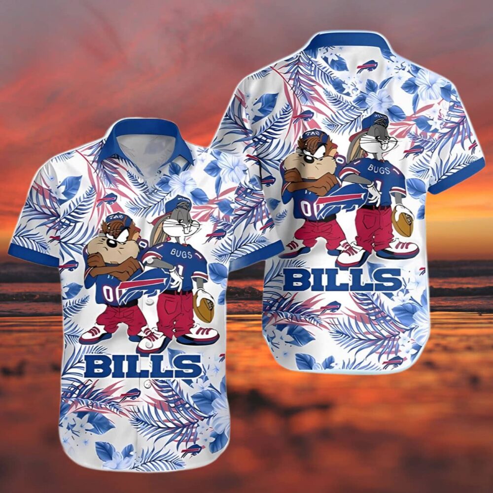 Taz And Bugs Buffalo Bills Hawaiian Shirt NFL Gifts For Fans 3