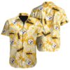 Tropical Leafs Pittsburgh Steelers Hawaiian Shirt NFL Gifts For Fans 1