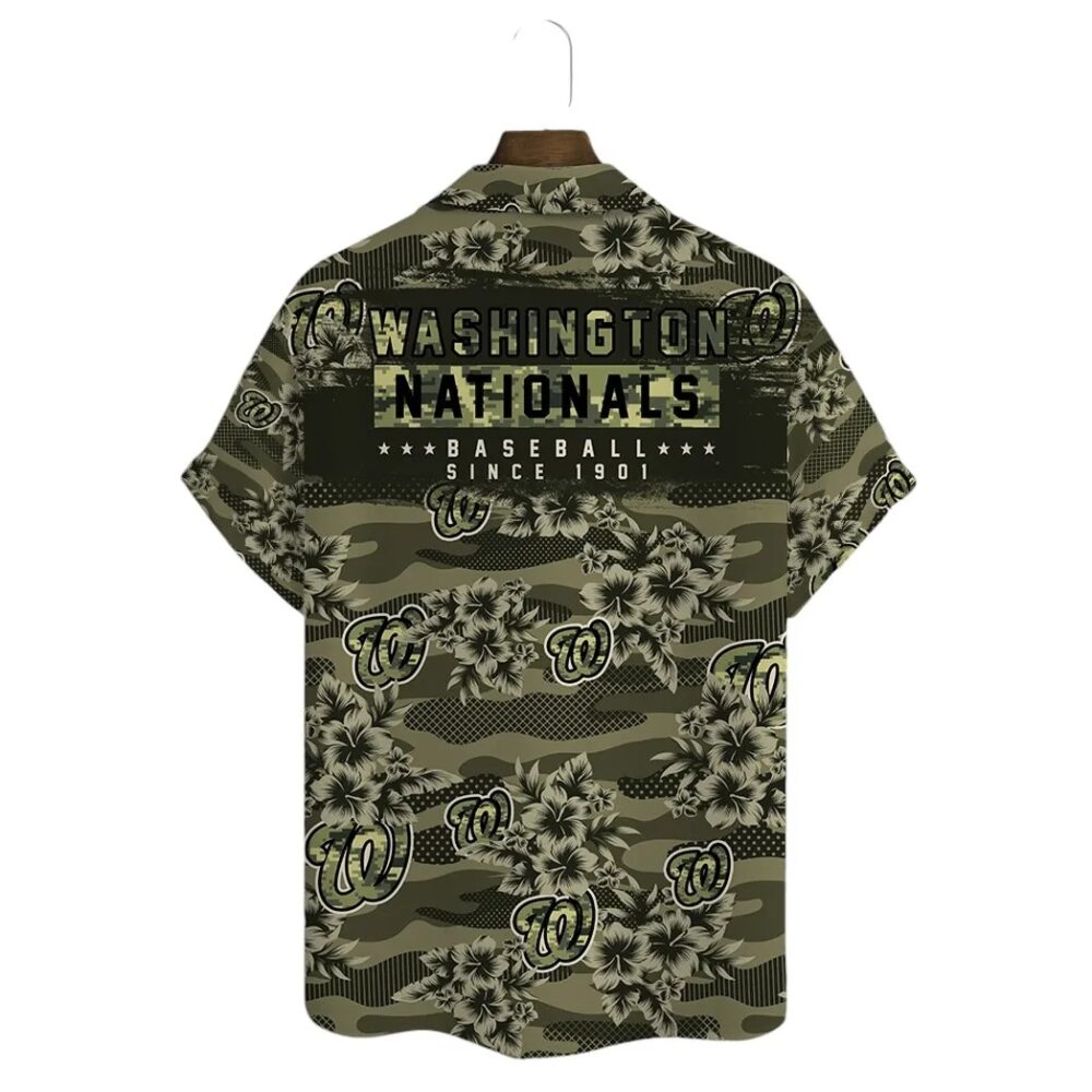 Washington Nationals Baseball Since MLB Aloha Shirt Gift For Fans 1901 Hawaiian Shirt MLB Aloha Shirt Gift For Fans 4