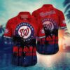 Washington Nationals Capital Paradise Hawaiian Shirt MLB Aloha Shirt Gift For Fans 1