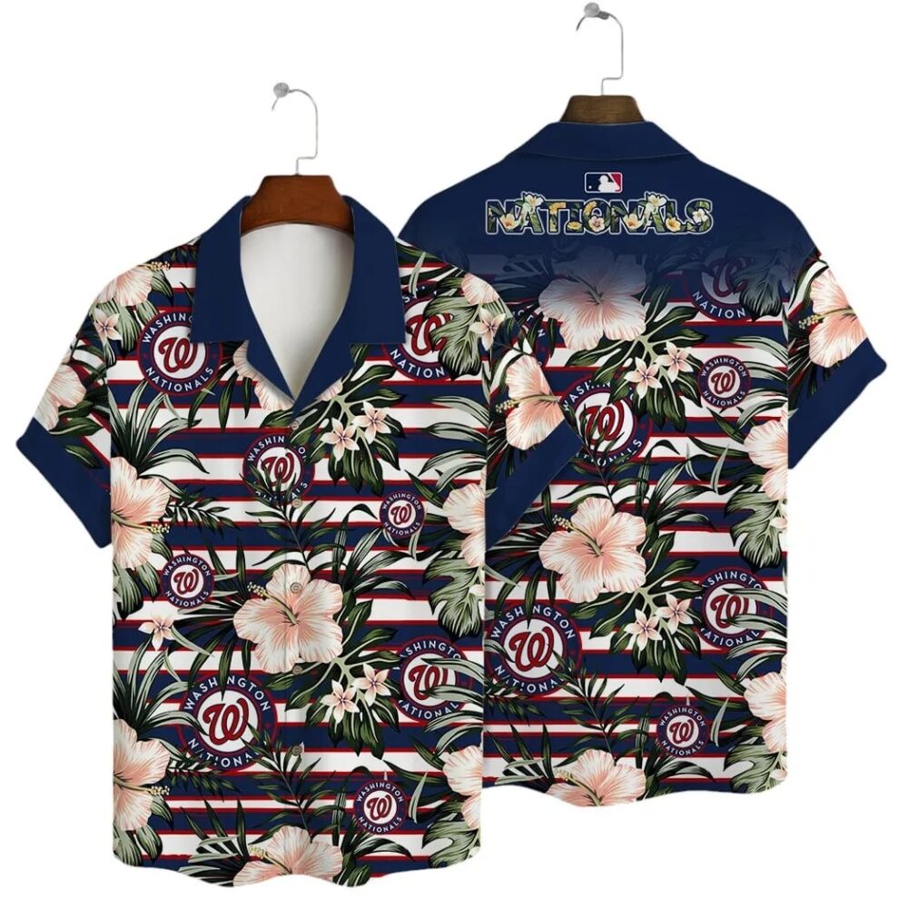 Washington Nationals Paradise Cove Hawaiian Shirt MLB Aloha Shirt Gift For Fans 1