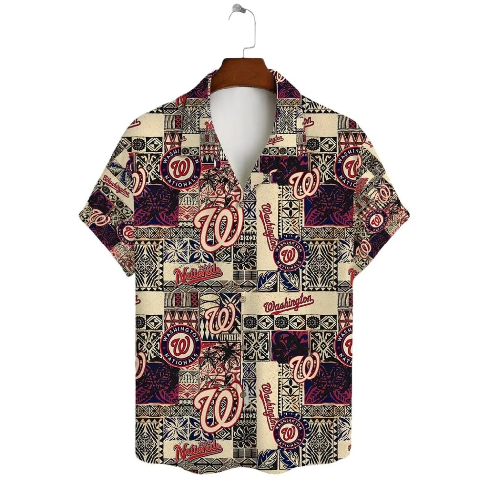 Washington Nationals Summer Breeze Hawaiian Shirt MLB Aloha Shirt Gift For Fans 2