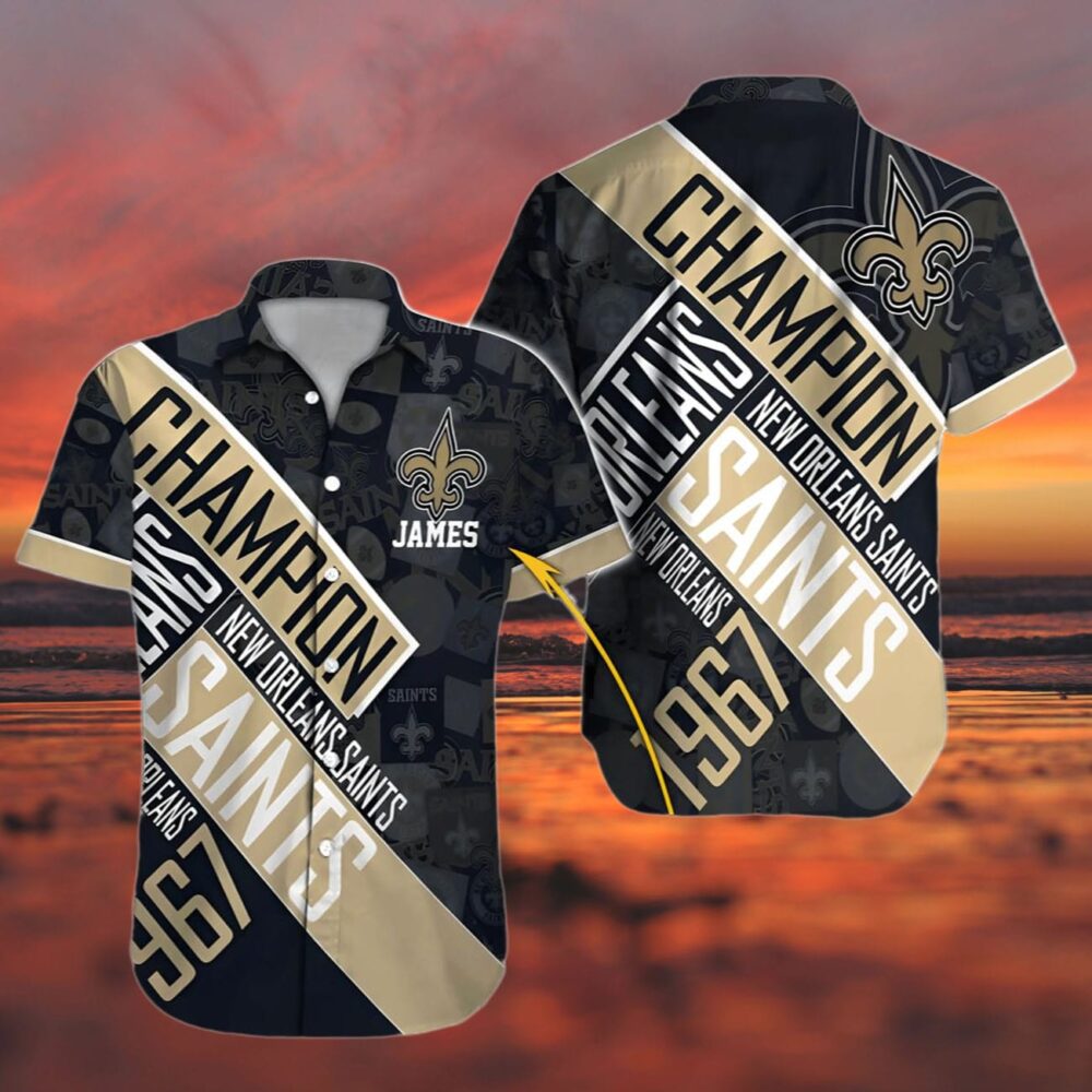 rsonalized Champion Legacy New Orleans Saints Hawaiian Shirt NFL Gifts For Fans 3