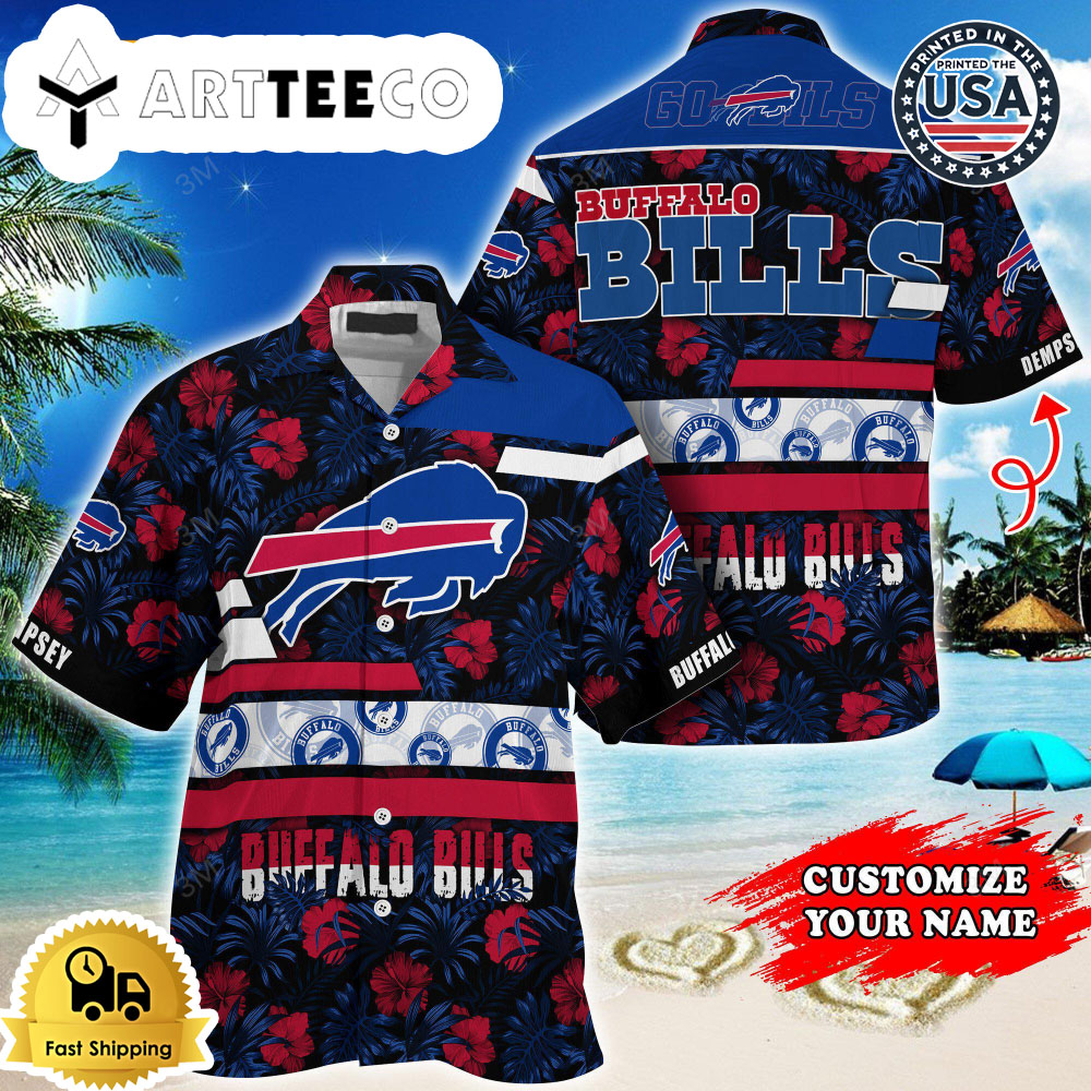 Buffalo Bills Flower Summer Limited Hawaiian Shirt Buffalo Bills Aloha Shirt T Shirt Trending